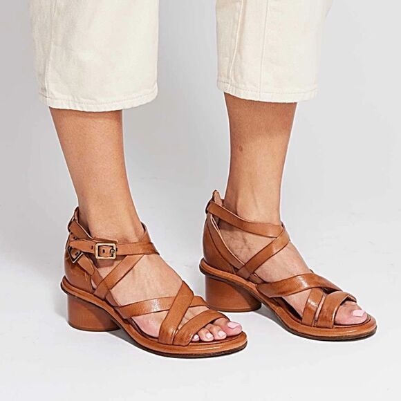 A.S.98 Lyndon Heeled Sandals - Picture 1 of 9